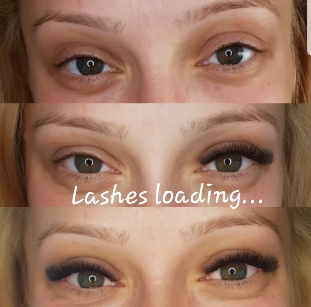 Lashes Extensions 45D Services Lash Art by Natalia Osinska