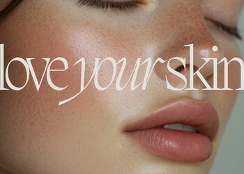 Simple minimalist skincare motivational quote your story