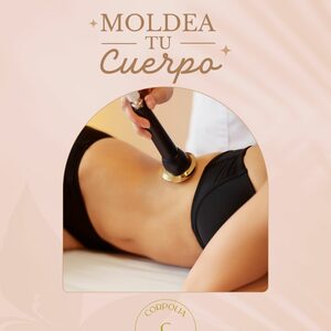 Post para instagram vertical estetica corporal beige cafe 