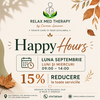 Happy hours de toamn la relax med therapy