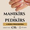 Manicure and pedicure same time four hands at sibi salon